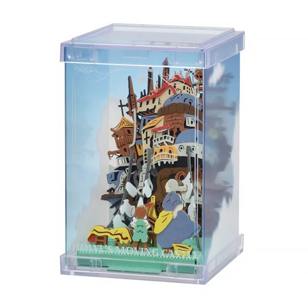 Paper Theater Cube Château Ambulant Laundry Day - Studio Ghibli - Image 2
