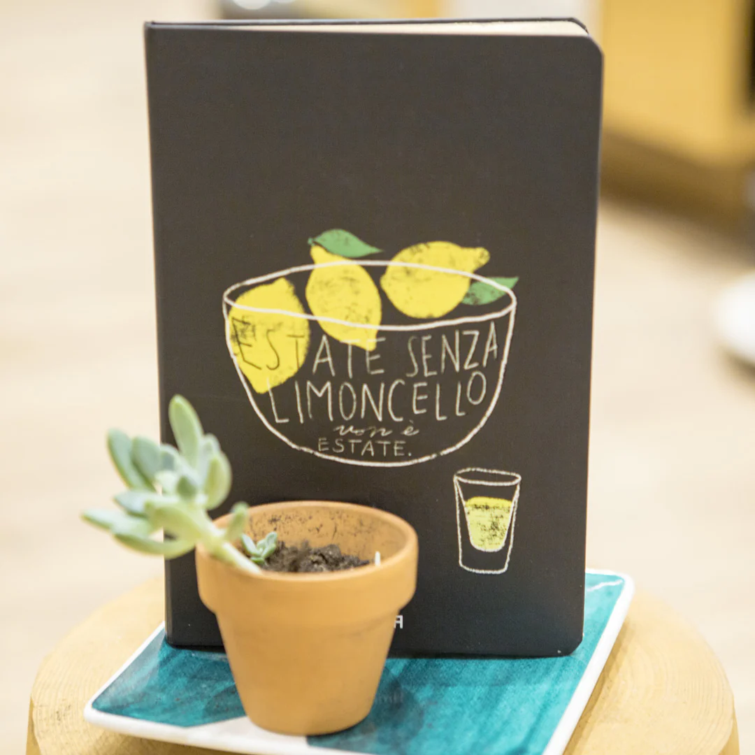 CARNET MY RECIPE LIMONCELLO