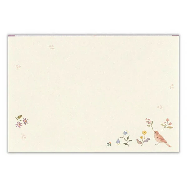 Papier Lettre & Enveloppe Aiwairo - Bird - Image 2