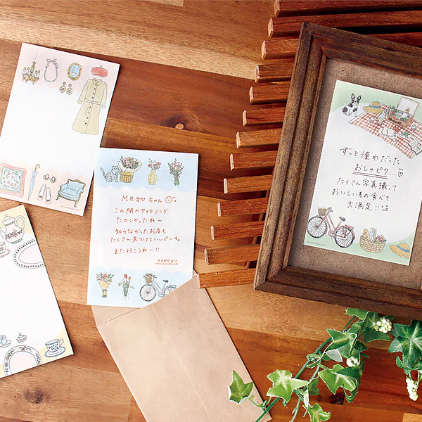 Papier Lettre & Enveloppe Bonjour Paris - Picnic - Image 2