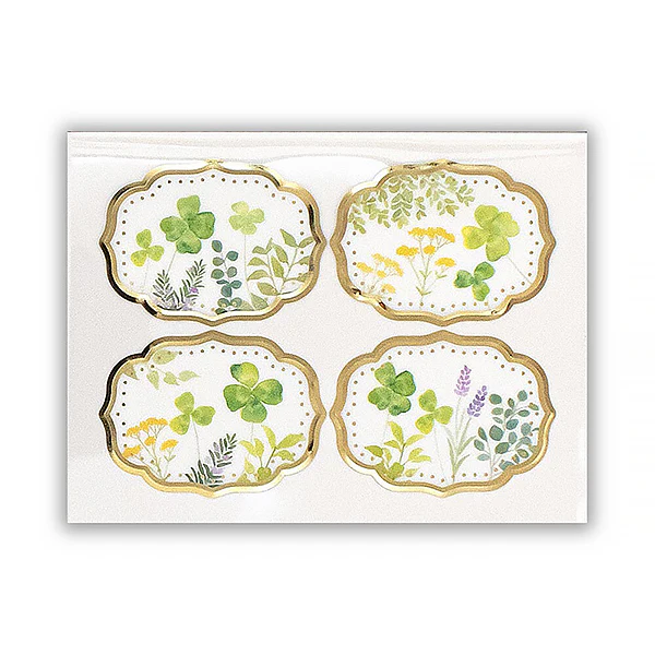 Papier Lettre & Enveloppe Boomy Flower - Green - Image 4