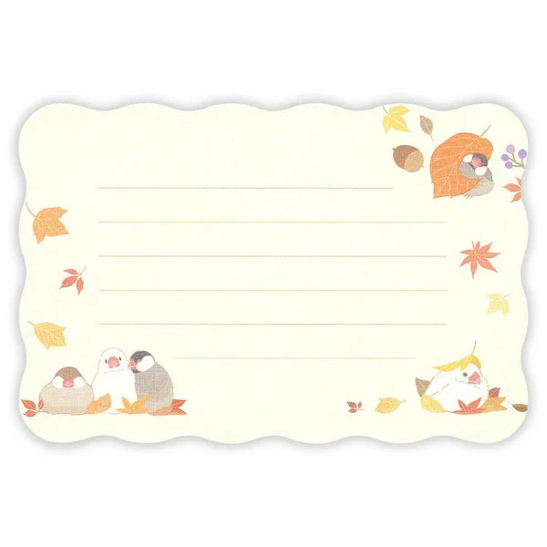 Papier Lettre & Enveloppe Bunbirds - Autumn - Image 2