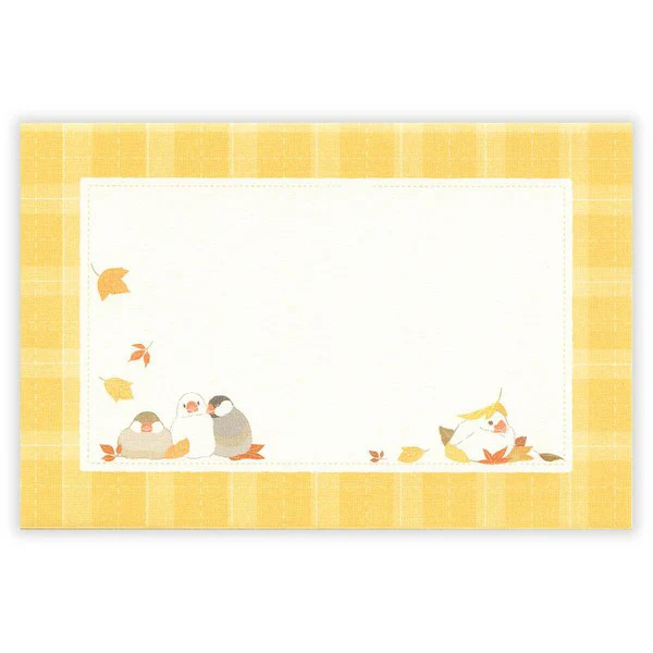Papier Lettre & Enveloppe Bunbirds - Autumn - Image 3