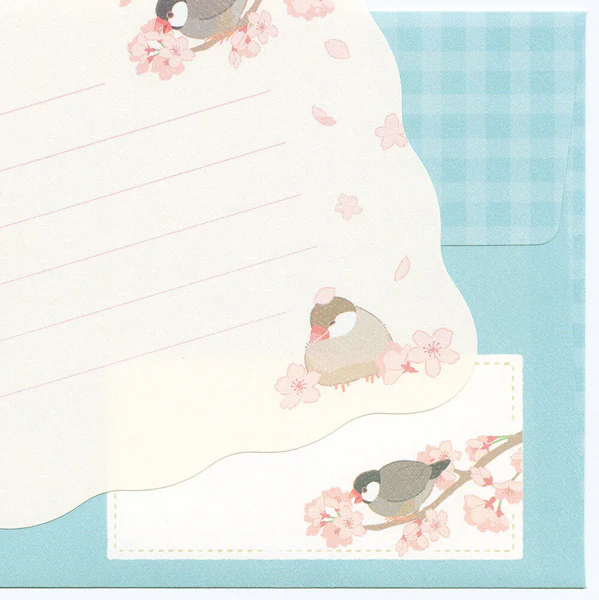 Papier Lettre & Enveloppe Bunti - Sakura - Image 5