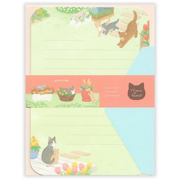 Papier Lettre & Enveloppe Chat Nyan - Naniwa