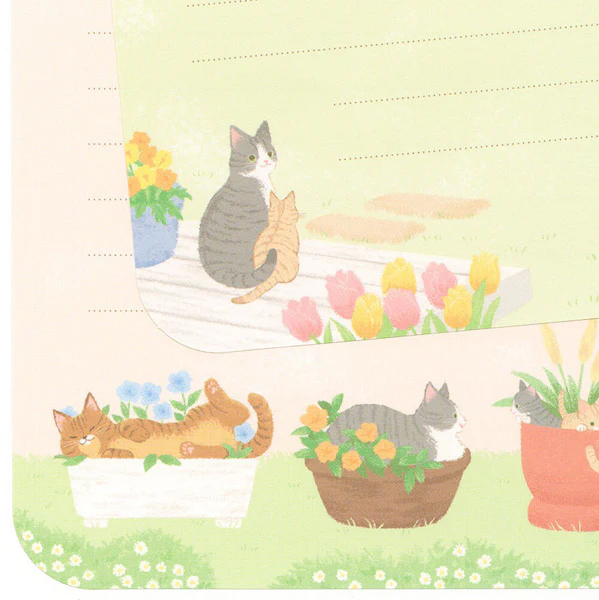 Papier Lettre & Enveloppe Chat Nyan - Naniwa - Image 3