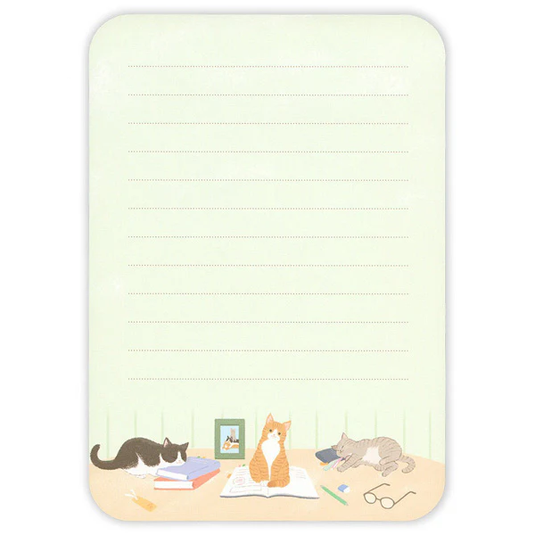 Papier Lettre & Enveloppe Chat Nyan - Ojama - Image 2