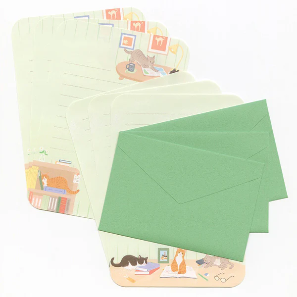 Papier Lettre & Enveloppe Chat Nyan - Ojama - Image 4