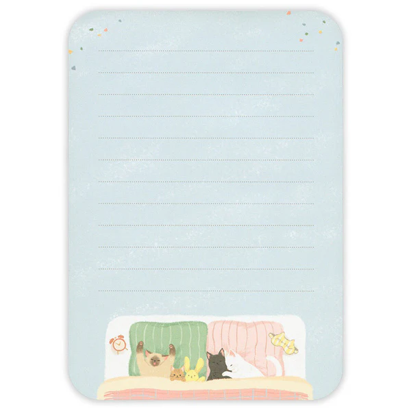 Papier Lettre & Enveloppe Chat Nyan - Sleeps - Image 2