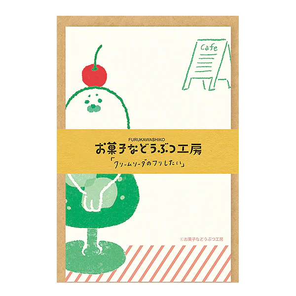 Papier Lettre & Enveloppe Delicious Sweets - Cream Soda
