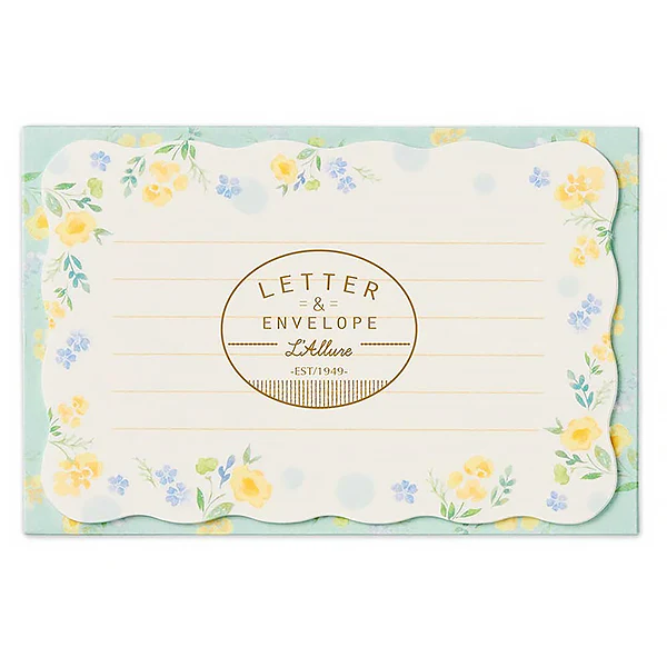 Papier Lettre & Enveloppe L'Allure - Flower