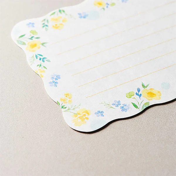 Papier Lettre & Enveloppe L'Allure - Flower - Image 2