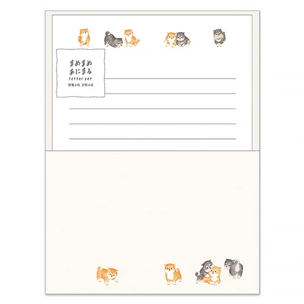 Papier Lettre & Enveloppe Mame - Shiba
