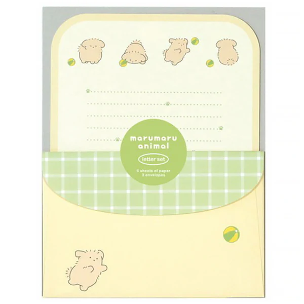 Papier Lettre & Enveloppe Maru Maru Animal - Inu Dog - Image 2