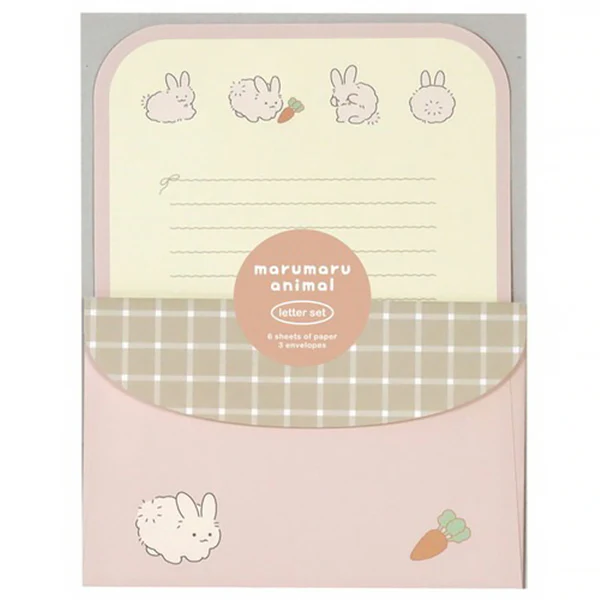 Papier Lettre & Enveloppe Maru Maru Animal - Usagi Rabbit