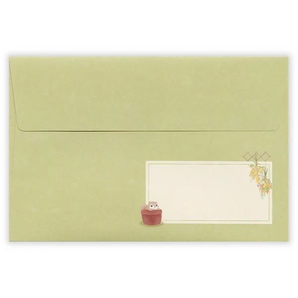 Papier Lettre & Enveloppe Matari Animals - Momonga - Image 4