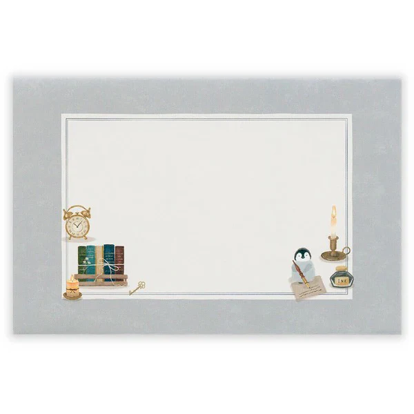 Papier Lettre & Enveloppe Matari Animals - Penguin - Image 3