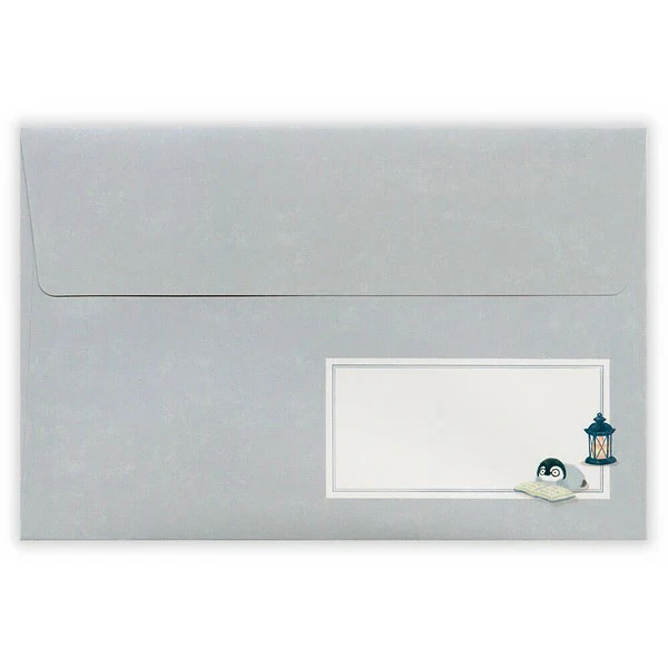 Papier Lettre & Enveloppe Matari Animals - Penguin - Image 4
