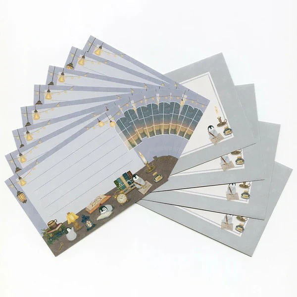 Papier Lettre & Enveloppe Matari Animals - Penguin - Image 6