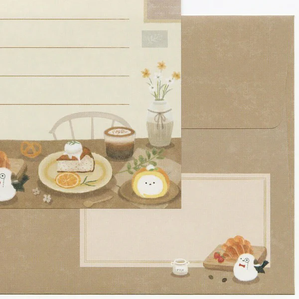 Papier Lettre & Enveloppe Matari Animals - Shima Enaga - Image 5