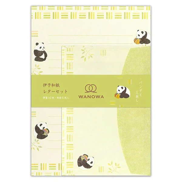 Papier Lettre & Enveloppe Miyu - Panda