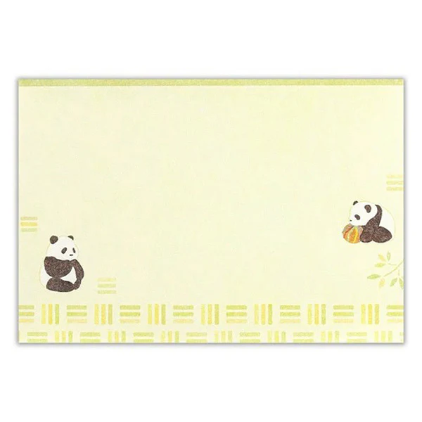 Papier Lettre & Enveloppe Miyu - Panda - Image 3