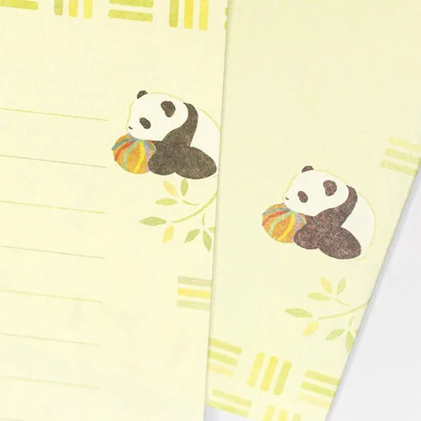 Papier Lettre & Enveloppe Miyu - Panda - Image 5