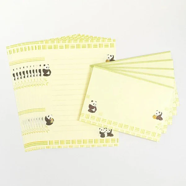 Papier Lettre & Enveloppe Miyu - Panda - Image 6