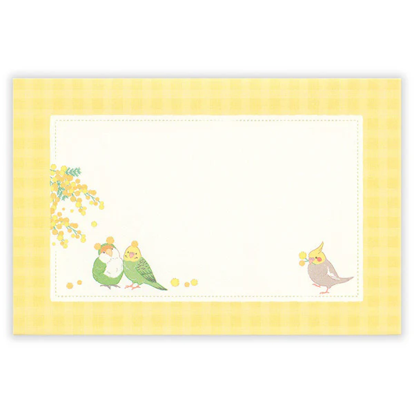 Papier Lettre & Enveloppe Parrot - Mimosa - Image 3