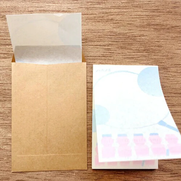 Papier Lettre & Enveloppe Retro Diary - Soap Bubble - Image 4