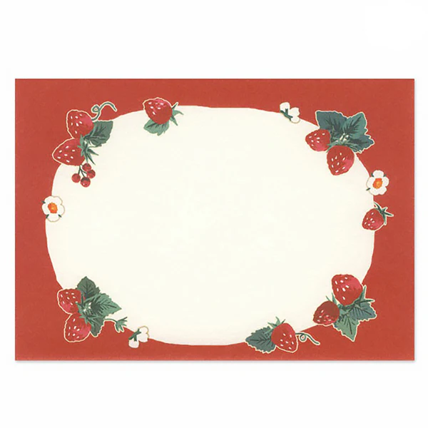 Papier Lettre & Enveloppe Sirop - Strawberry - Image 2
