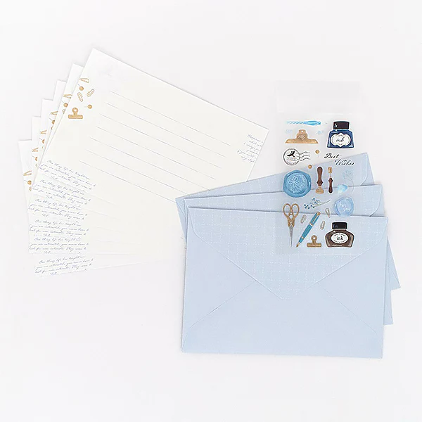 Papier Lettre & Enveloppe Stationery Deco (avec Autocollant) - Image 7