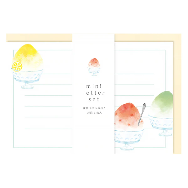 Papier Lettre & Enveloppe Summer - Bingsu