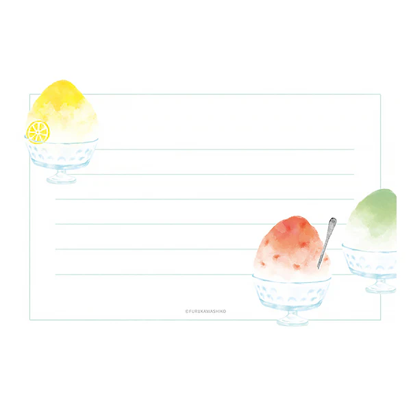 Papier Lettre & Enveloppe Summer - Bingsu - Image 2