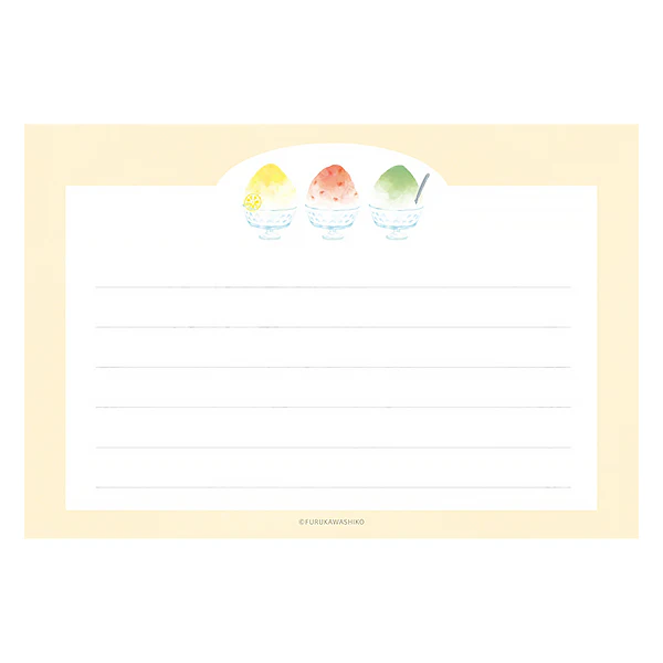 Papier Lettre & Enveloppe Summer - Bingsu - Image 3