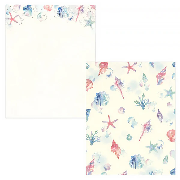 Papier Lettre & Enveloppe Summer - Coquillage - Image 2