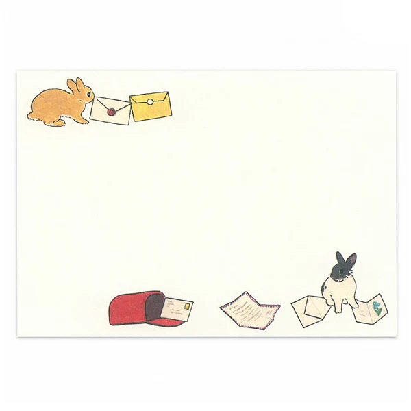 Papier Lettre & Enveloppe Usagi Motoko - Stamp