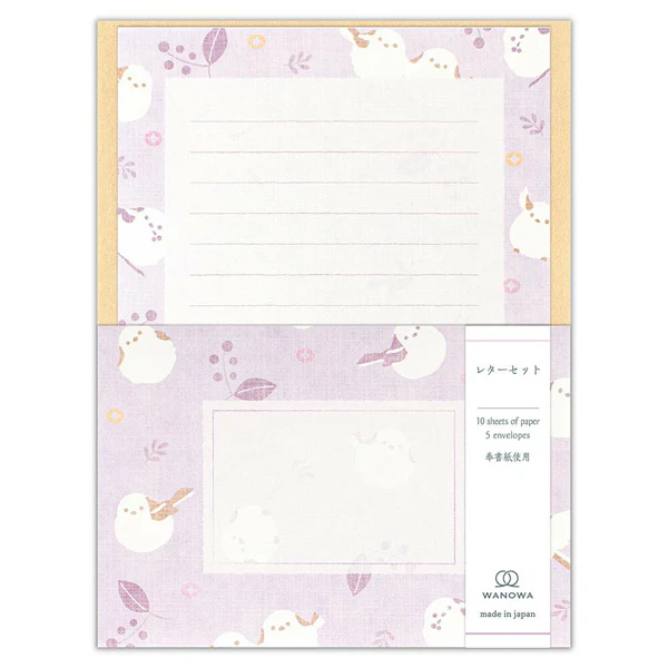 Papier Lettre & Enveloppe Wanowa - Birds
