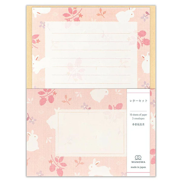 Papier Lettre & Enveloppe Wanowa - Usagi