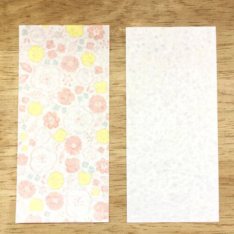 Papier Lettre & Enveloppe Washi - Camélia - Image 5