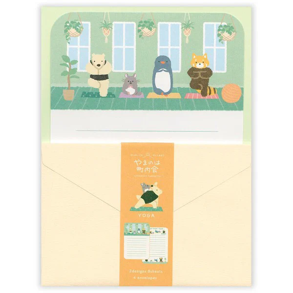 Papier Lettre & Enveloppe Yamanoha Neighborhood Association - Yoga
