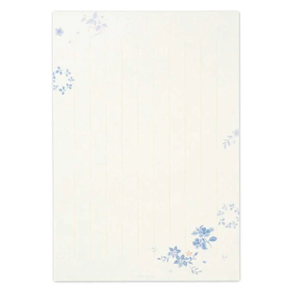 Papier Lettre Ippitsusen - Lapis Lazuli Color - Image 2
