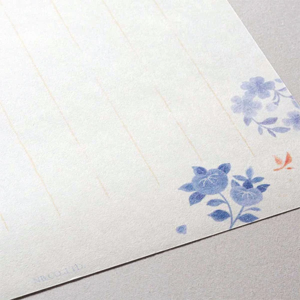 Papier Lettre Ippitsusen - Lapis Lazuli Color - Image 3