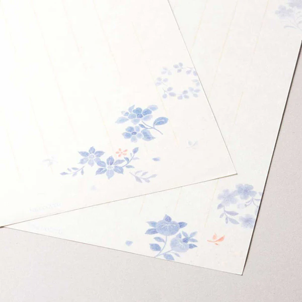 Papier Lettre Ippitsusen - Lapis Lazuli Color - Image 4
