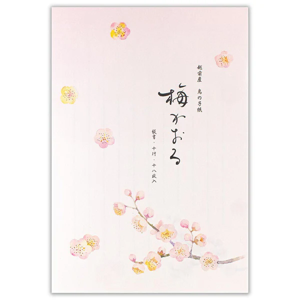 Papier Lettre Ippitsusen - Plum Blossom