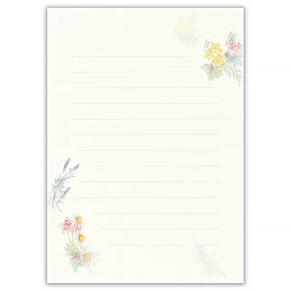 Papier Lettre Ippitsusen Un Doux Moment - Herb - Image 3