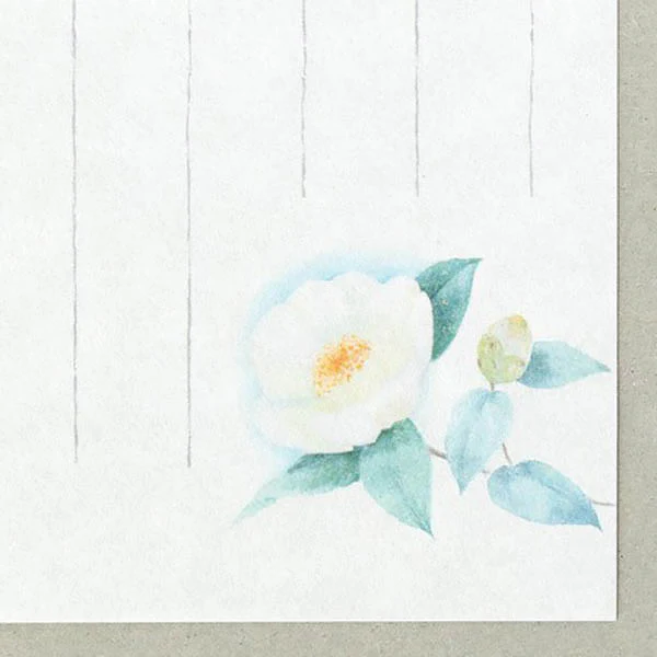 Papier Lettre Ippitsusen - White Camélia - Image 3