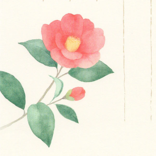 Papier Lettre Ippitsusen - Winter Flower - Image 4