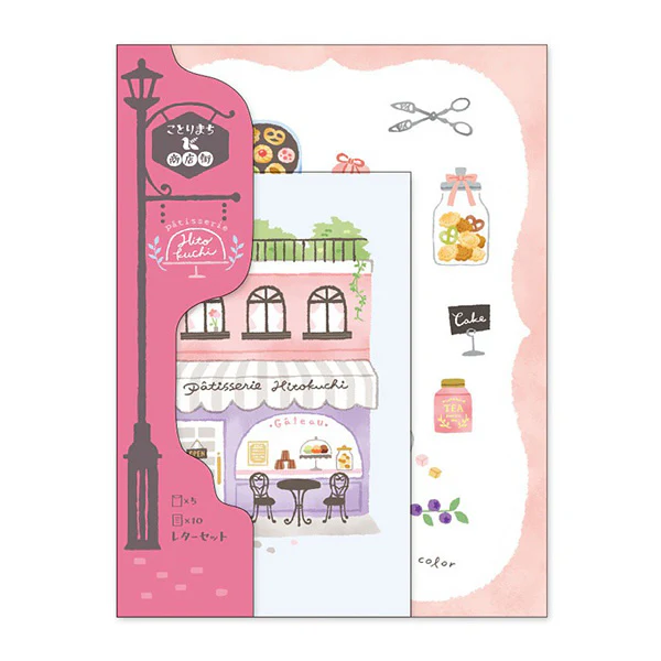 Papier Lettre & Enveloppe Kotorimachi - Pâtisserie
