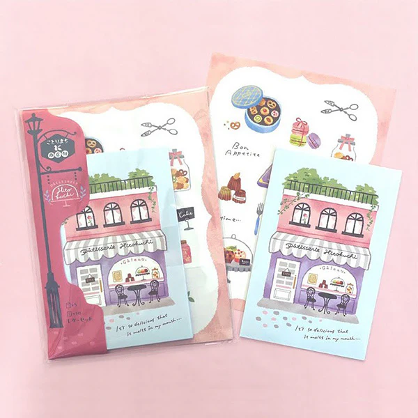 Papier Lettre & Enveloppe Kotorimachi - Pâtisserie - Image 2